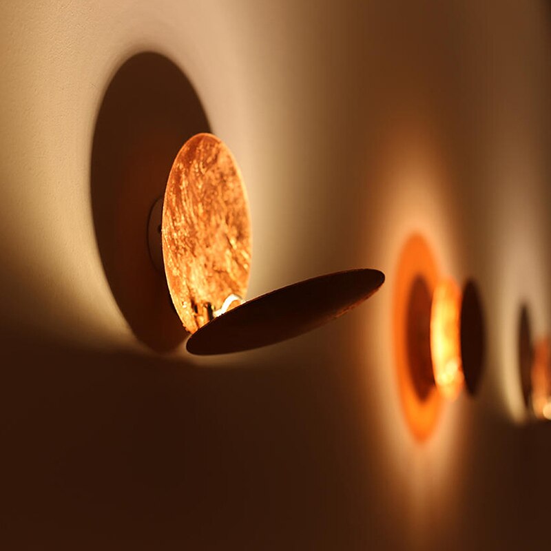 LED‑Wandcirkel met Zachte Schaduwglans en Moderne Binnenverlichting