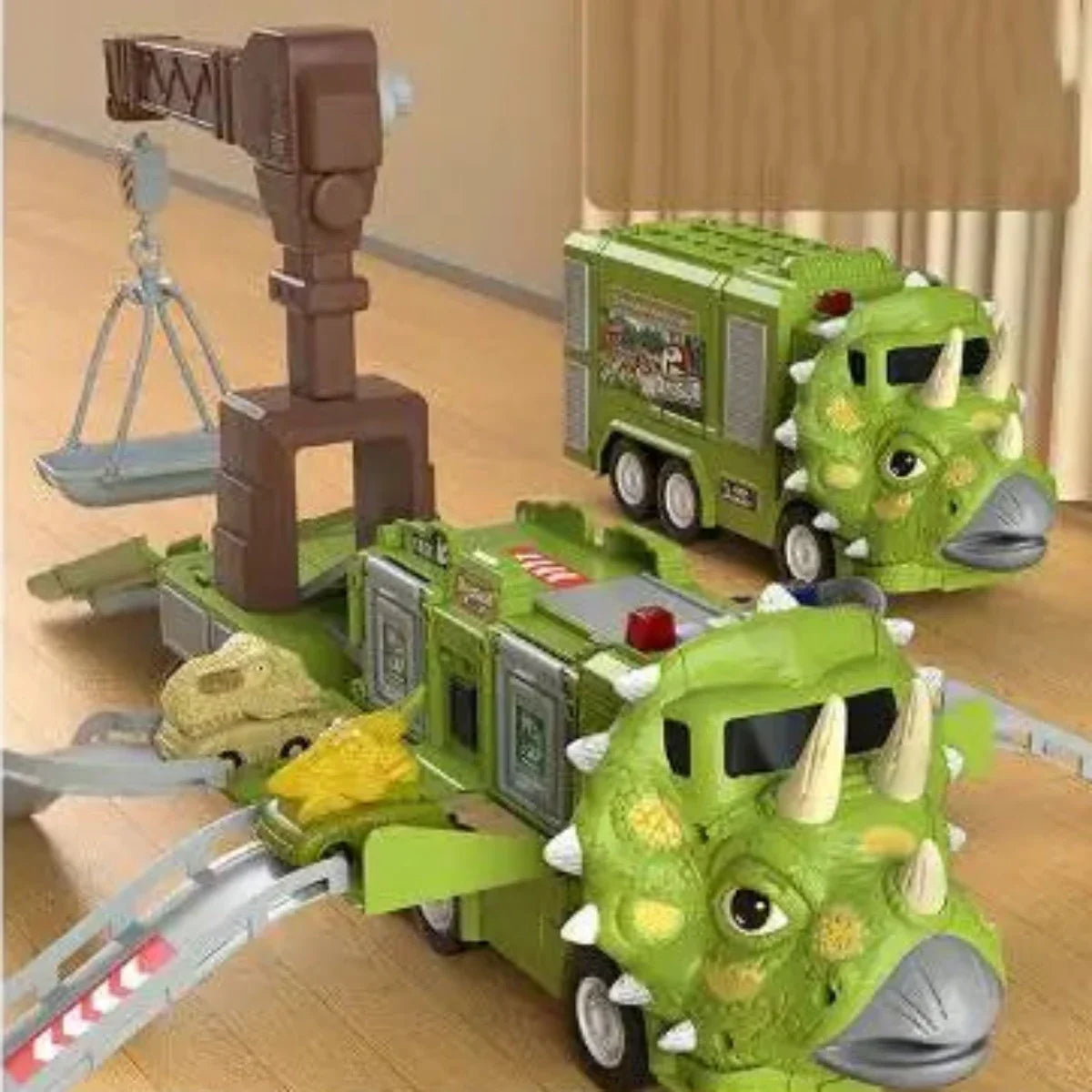 Dinosaurus Transporttruck Met Licht En Geluid Voor Fantasierijke Speelavonturen