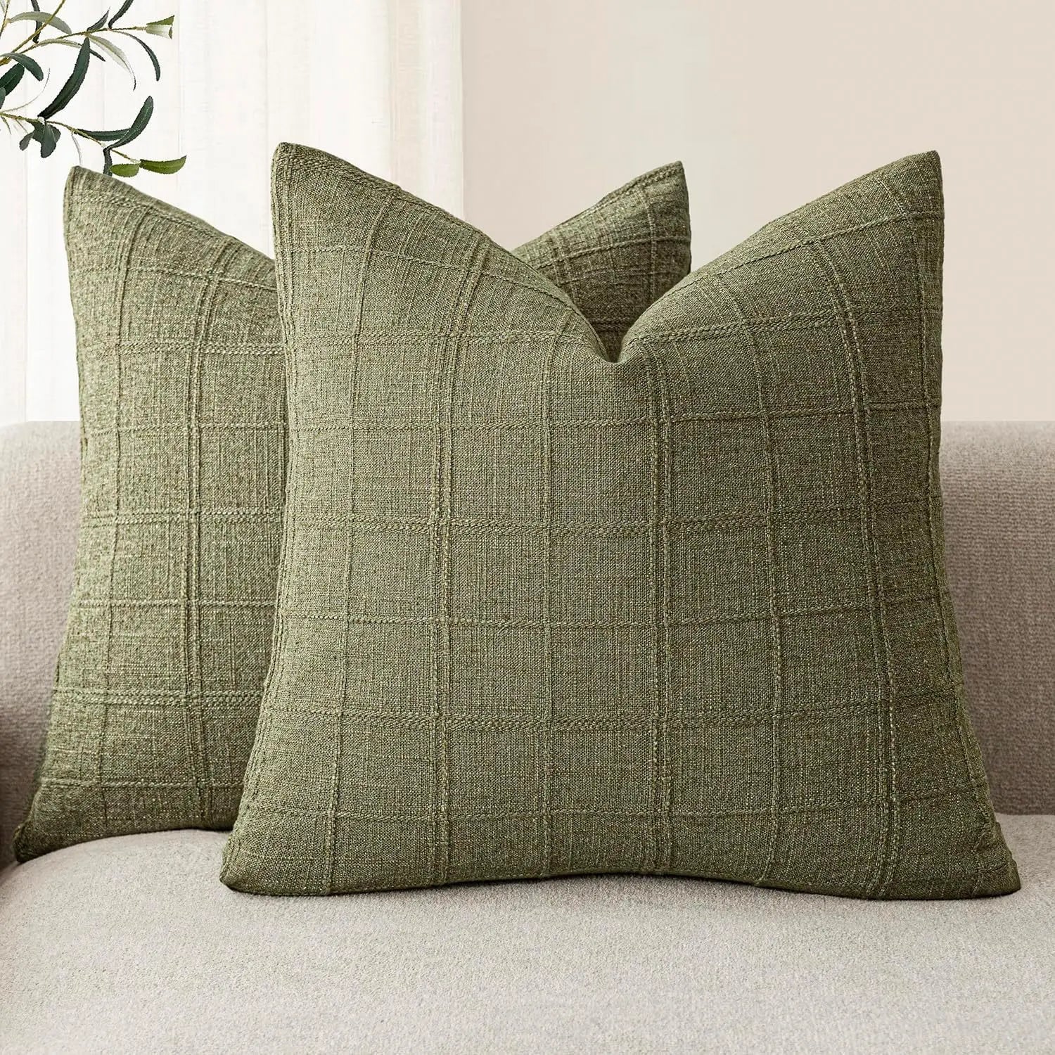 Boho Chenille Kussenhoes met Zachte Structuur voor Moderne Interieurdecoratie