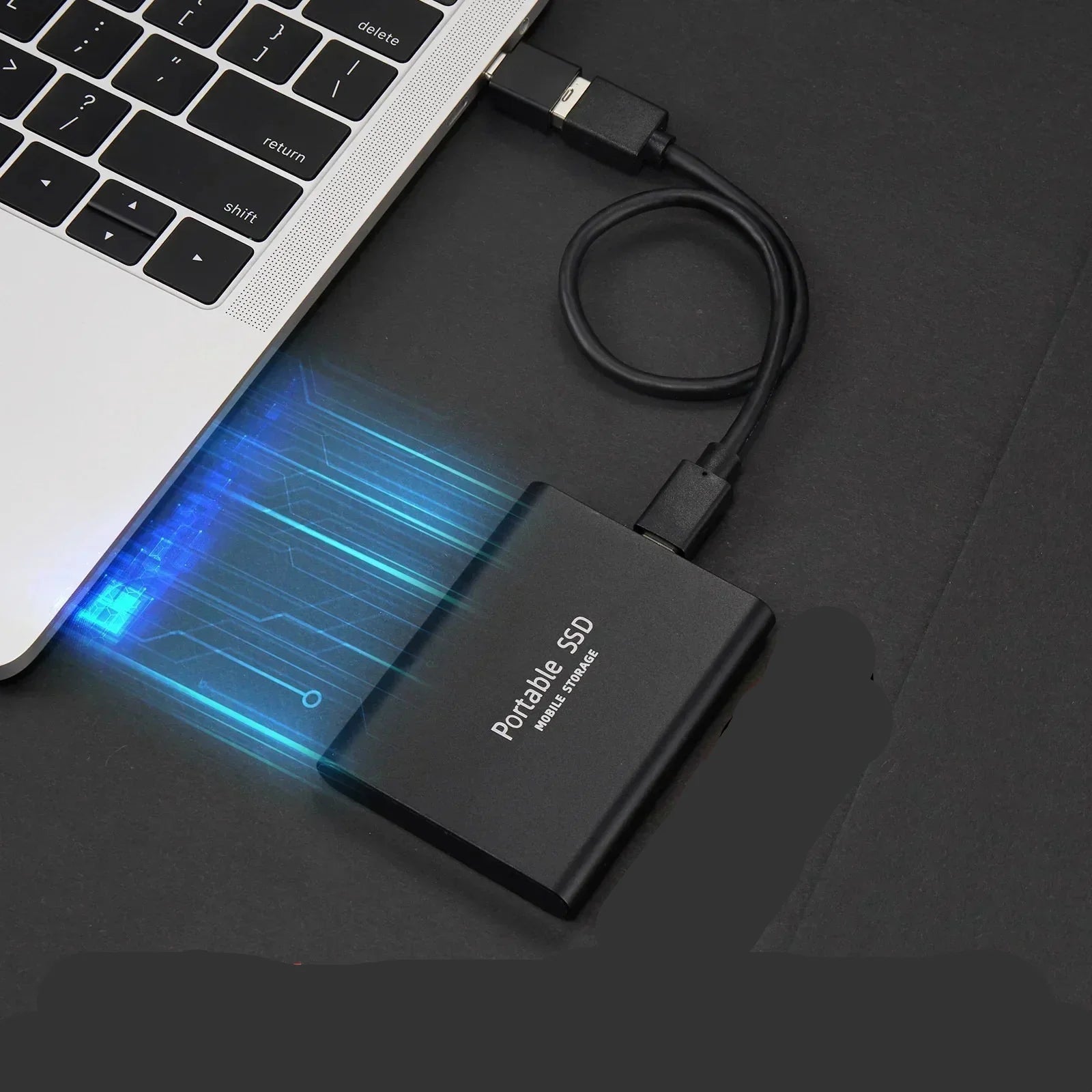 Externe SSD 2TB Aluminium Compact Hoge Snelheid