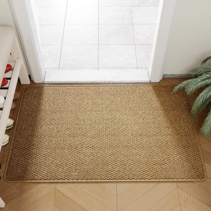 Deurmat met Jute‑Look en Antislipbasis