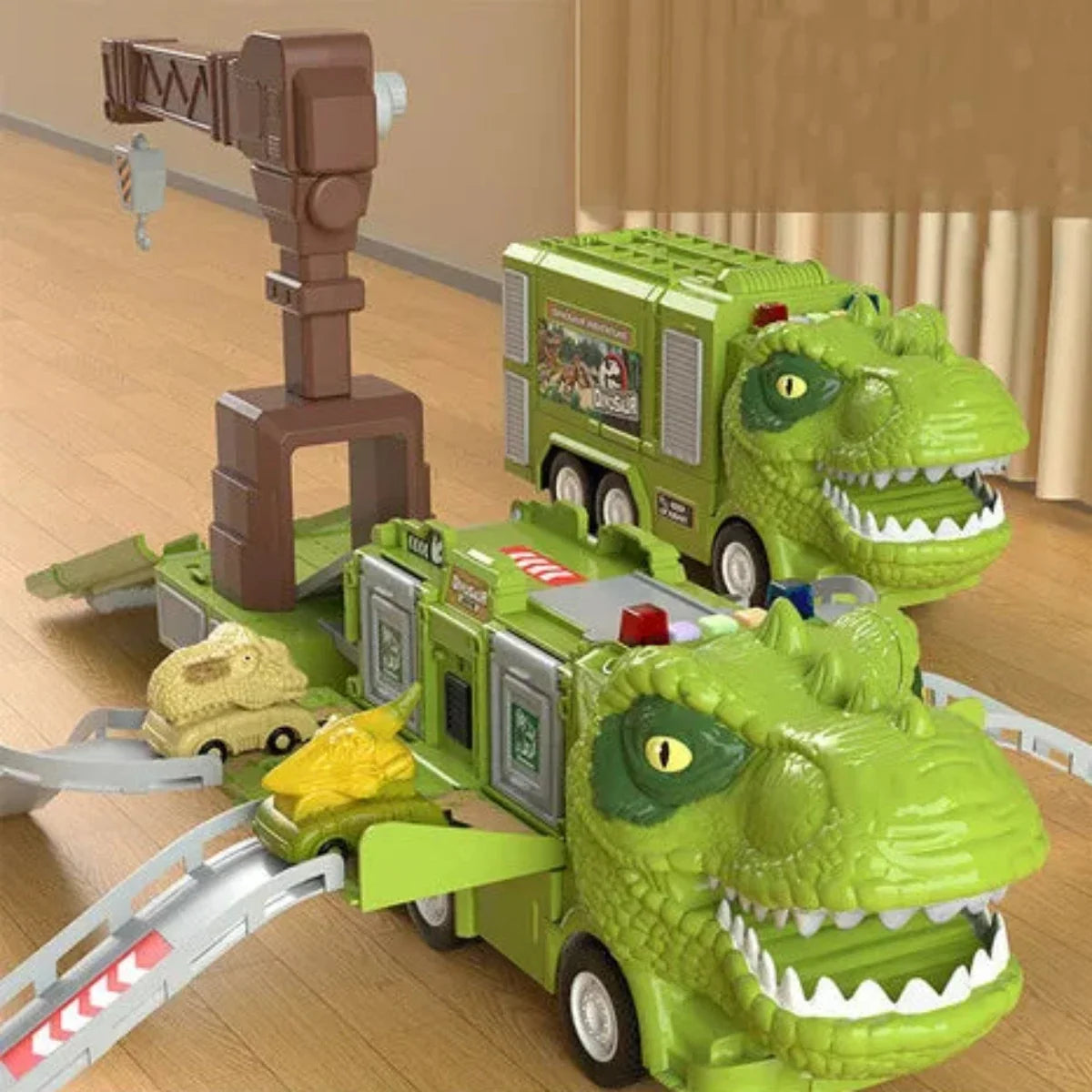 Dinosaurus Transporttruck Met Licht En Geluid Voor Fantasierijke Speelavonturen
