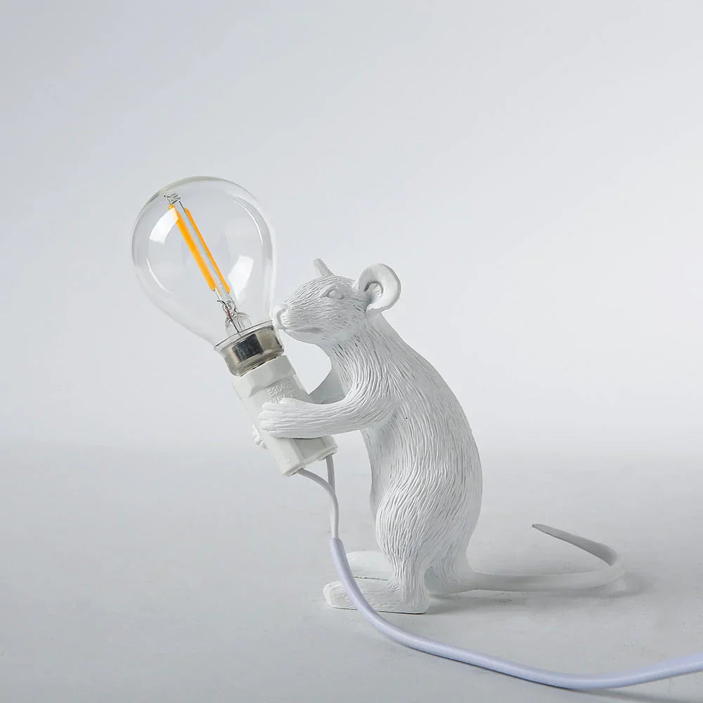 Cute Mouse Tafellamp Met Realistisch Ontwerp
