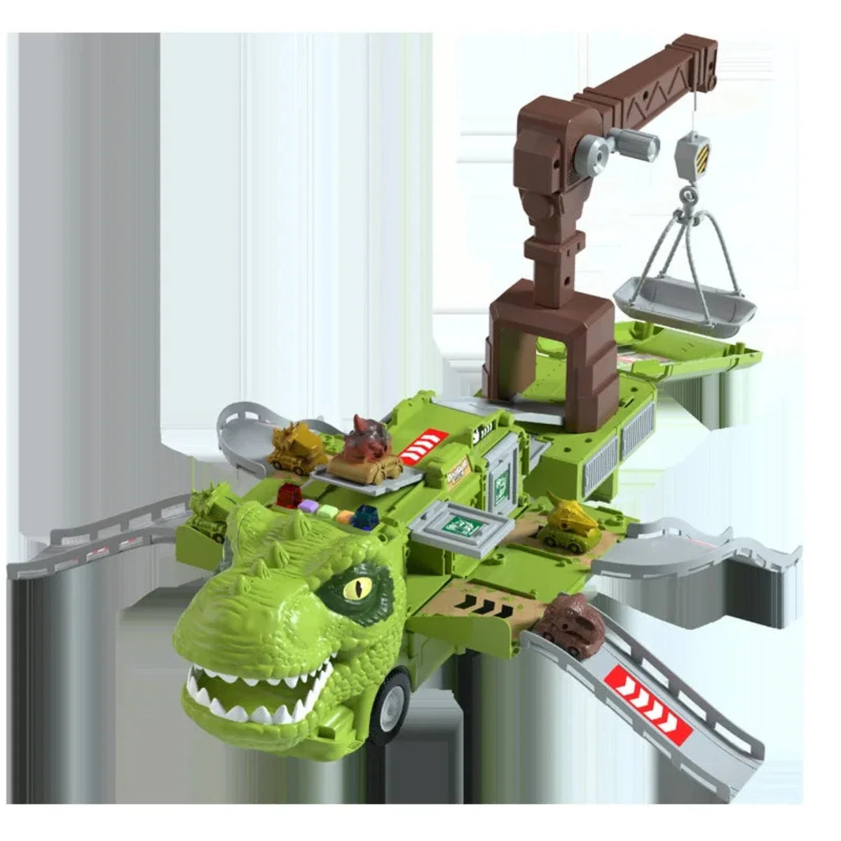 Dinosaurus Transporttruck Met Licht En Geluid Voor Fantasierijke Speelavonturen