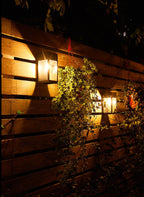 Solar Wandlamp Met Moderne Uitstraling Voor Tuin En Terras