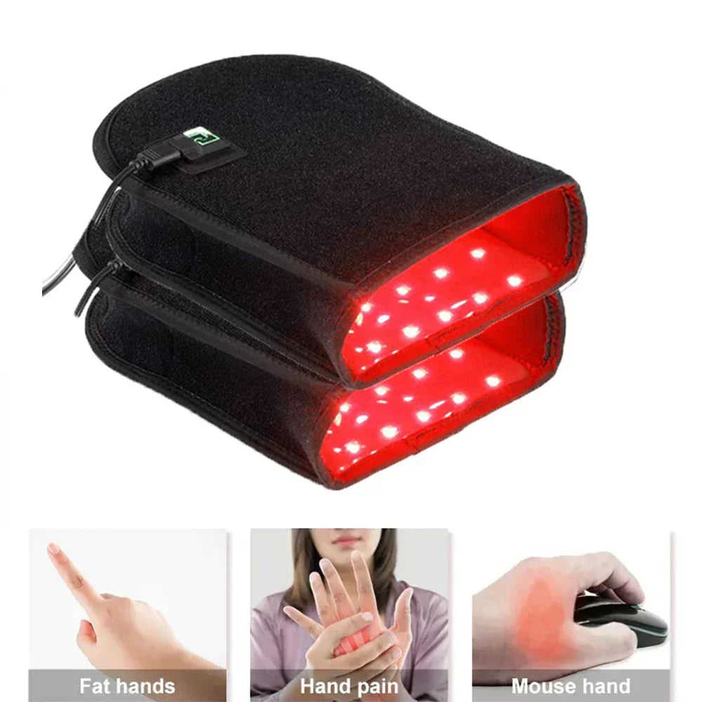 Infrarood Therapiehandschoen met Dubbele Lichtgolven en Comfortabele Ontspanning