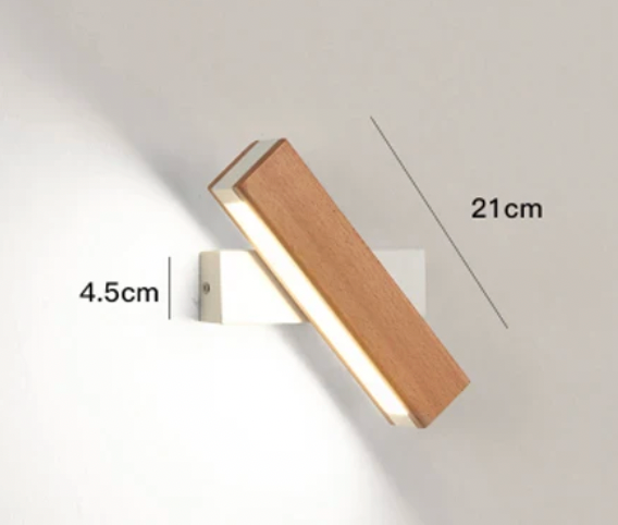 Japanse LED Wandlamp met Draaibaar Design
