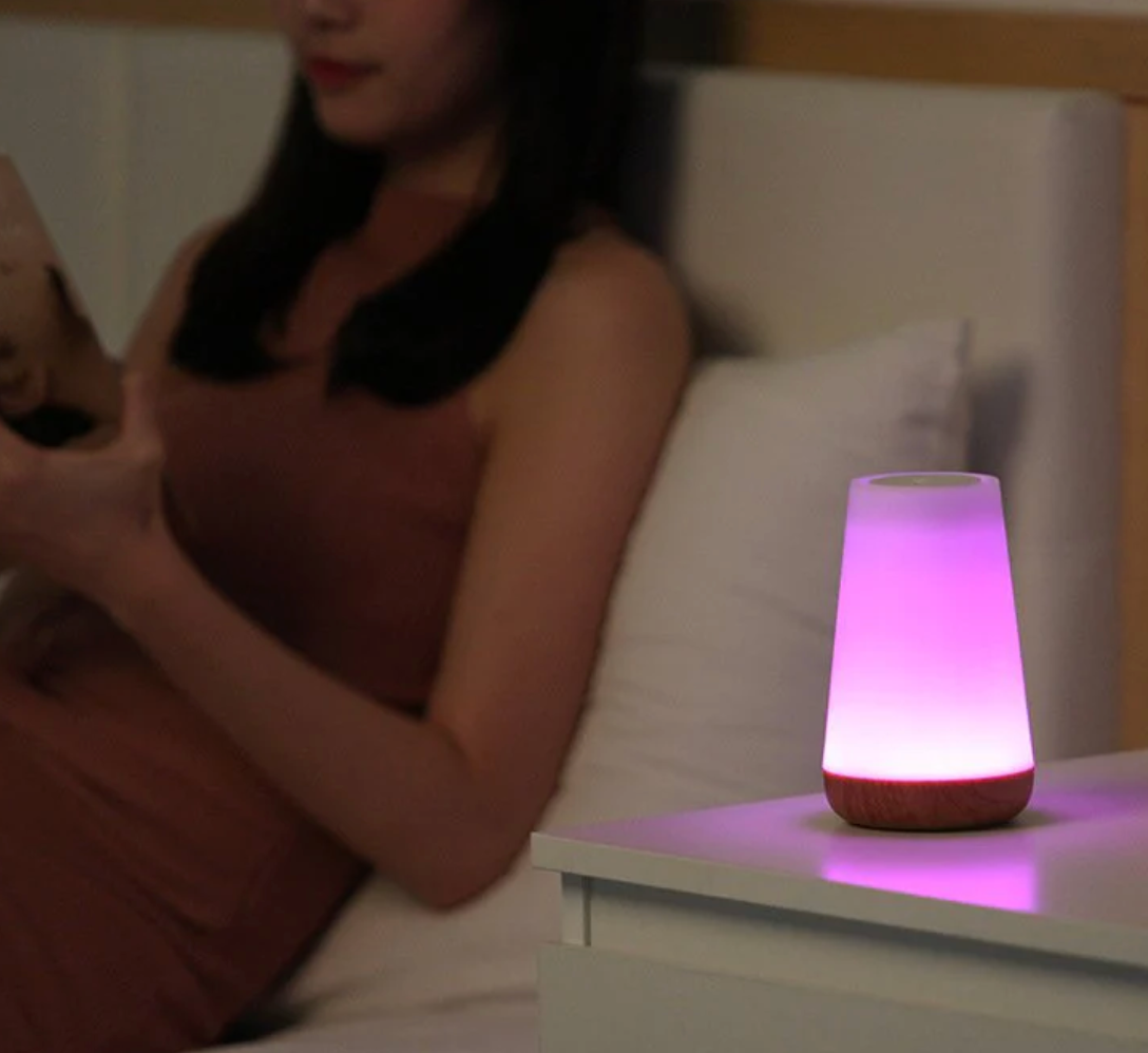 Draadloze RGB LED Nachtlamp met Afstandsbediening