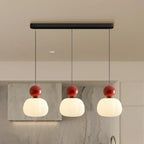 Speelse Hanglamp Met Decoratieve Lichtbol En Zachte Lichtverspreiding