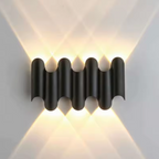 Buitenwandlamp met Modern Geometrisch Ontwerp en Heldere Weerbestendige LED‑Verlichting