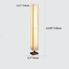 Japanse Vloerlamp met Houten Basis en Zachte Warme Sfeerverlichting