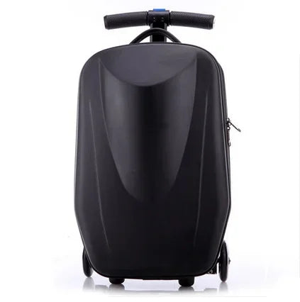 Scooter Koffer Met Uitschuifbaar Stuur Voor Actief En Praktisch Reizen