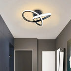 Kleine Moderne LED Plafondlamp met Innovatief 2‑Ringen Ontwerp voor Stijlvolle Binnenruimtes