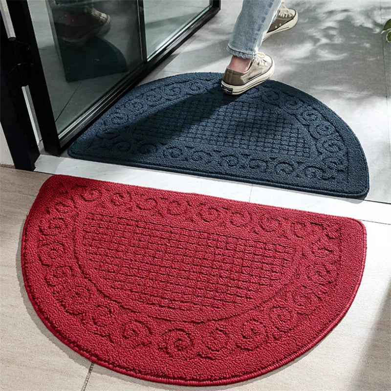 Halfronde Deurmat met Antislip Onderzijde voor een Schone Entree
