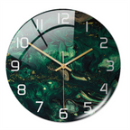 Wandklok Marmorlook Stil Elegant Tijdloos Interieuraccent
