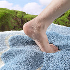 Badmat Met Zachte Microvezelstructuur En Antislip Onderzijde