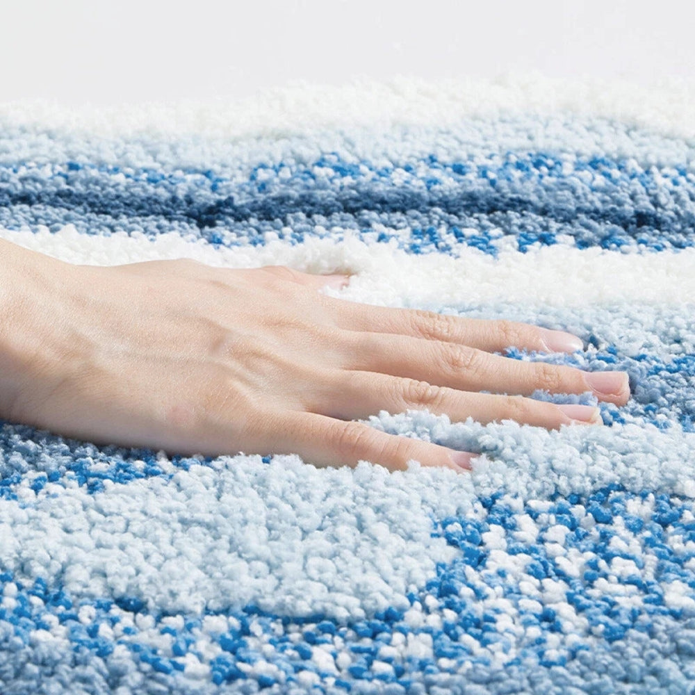Badmat Met Zachte Microvezelstructuur En Antislip Onderzijde