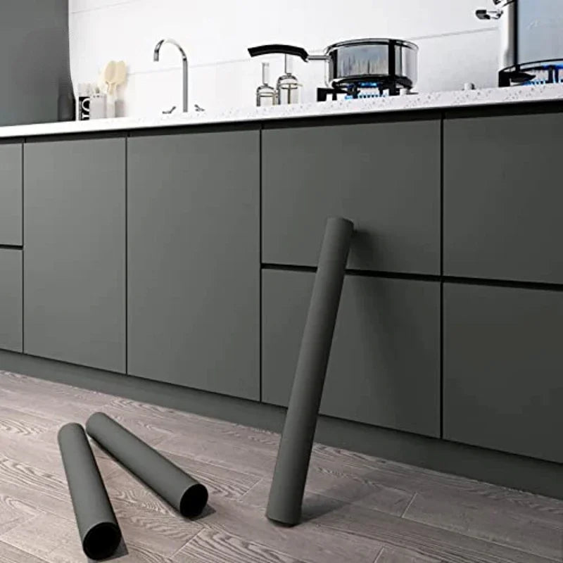Zelfklevende Keukenwandfolie met Water‑ en Oliebestendige Vinylstructuur