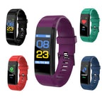 Senioren Smartwatch Met Gezondheidsmonitor En LED‑Display