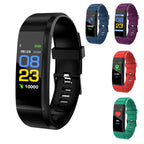 Senioren Smartwatch Met Gezondheidsmonitor En LED‑Display