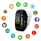 Senioren Smartwatch Met Gezondheidsmonitor En LED‑Display