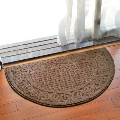 Halfronde Deurmat met Antislip Onderzijde voor een Schone Entree