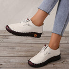 Vrouwen Comfortabele Platte Loafer Met Orthopedische Steun
