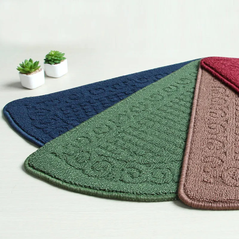 Halfronde Deurmat met Antislip Onderzijde voor een Schone Entree
