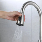 Vervangende Keukensproeikop met Drievoudige Waterstand en Universele Aansluiting