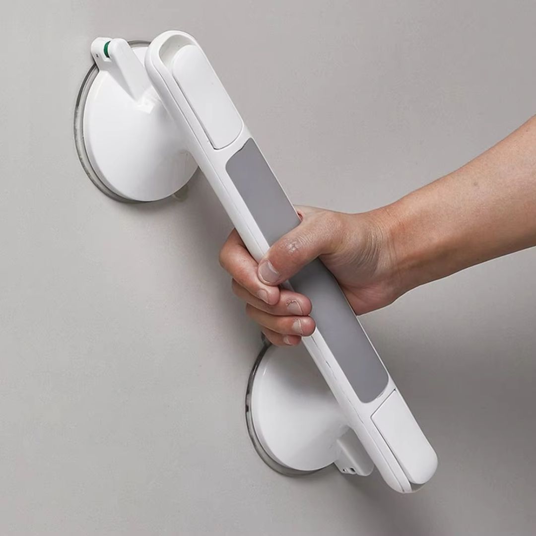 Douchehandgreep Met Zuignappen En Ergonomische Antislipgreep