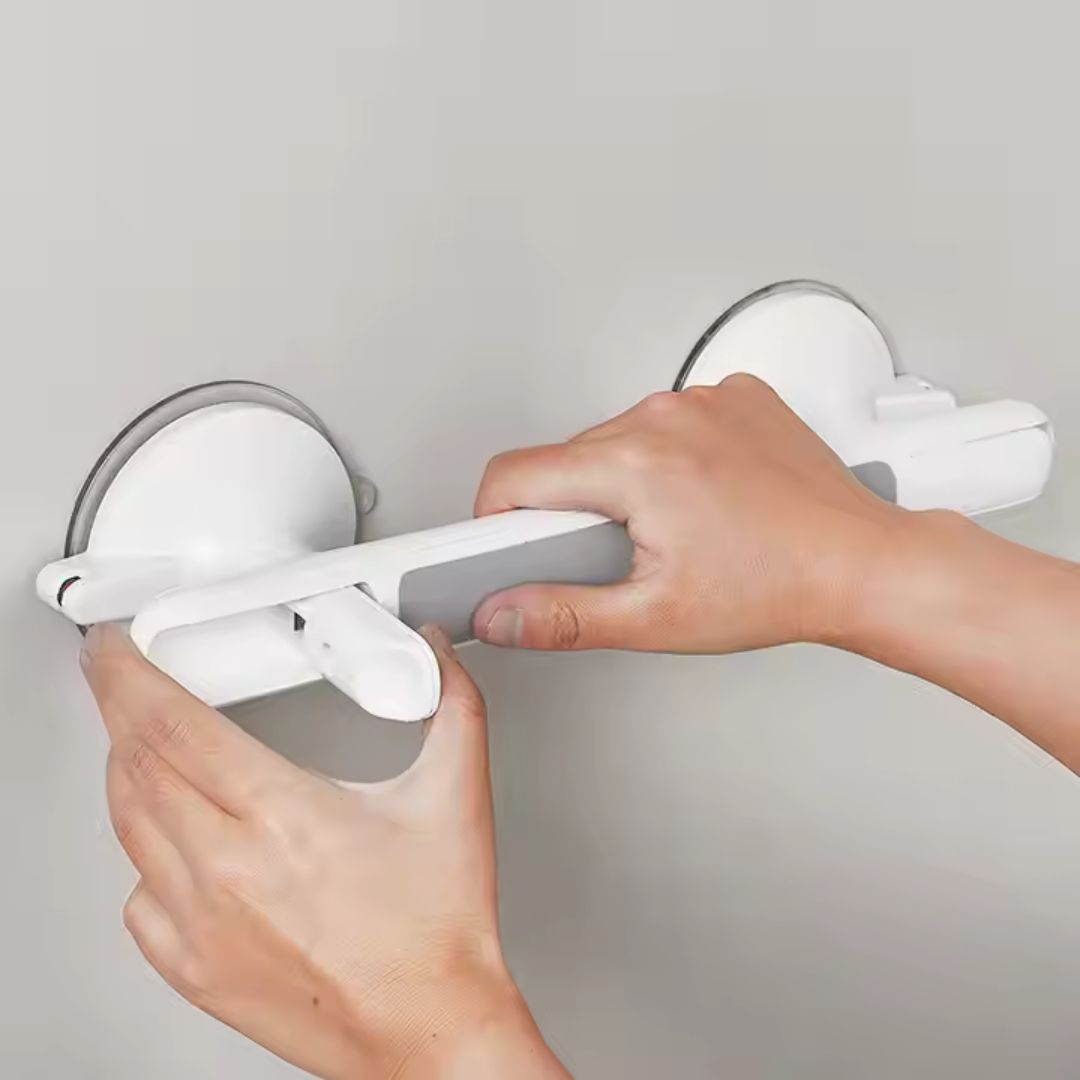 Douchehandgreep Met Zuignappen En Ergonomische Antislipgreep