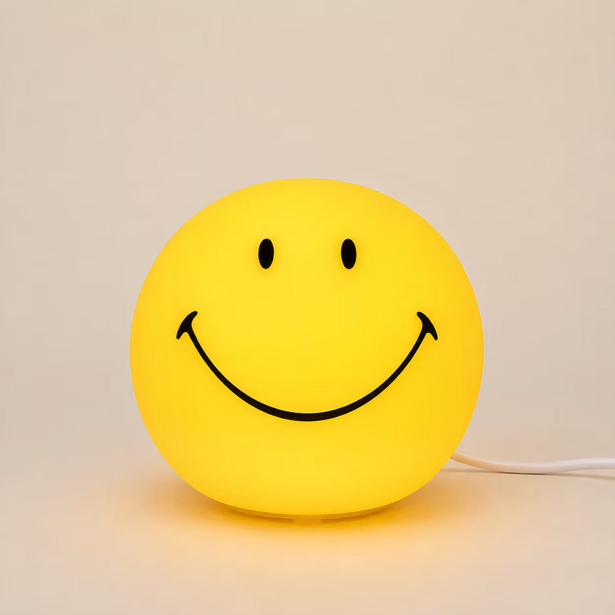Ronde Nachtlamp met Zachte Led‑Gloed en Flexibele Kunststofvorm