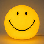 Ronde Nachtlamp met Zachte Led‑Gloed en Flexibele Kunststofvorm