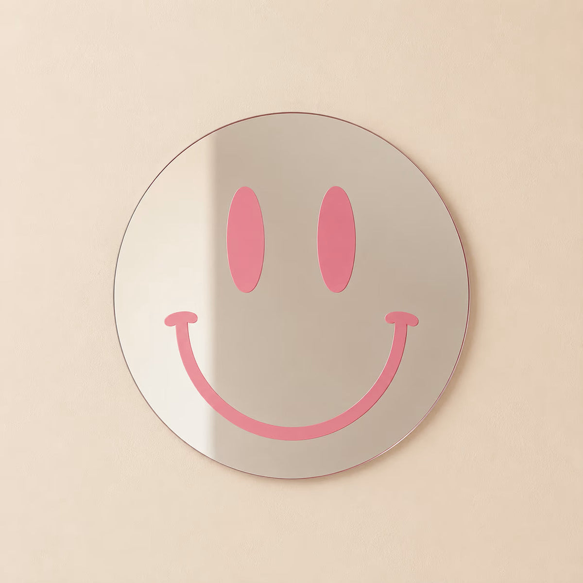 Ronde Acryl Spiegel met Decoratieve Grafische Print voor Wandgebruik