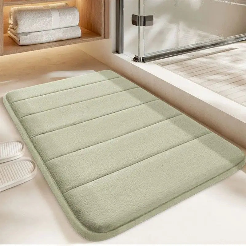 Traagschuim Badmat met Snelle Vochtopname en Antislip voor Badkamer