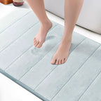 Traagschuim Badmat met Snelle Vochtopname en Antislip voor Badkamer