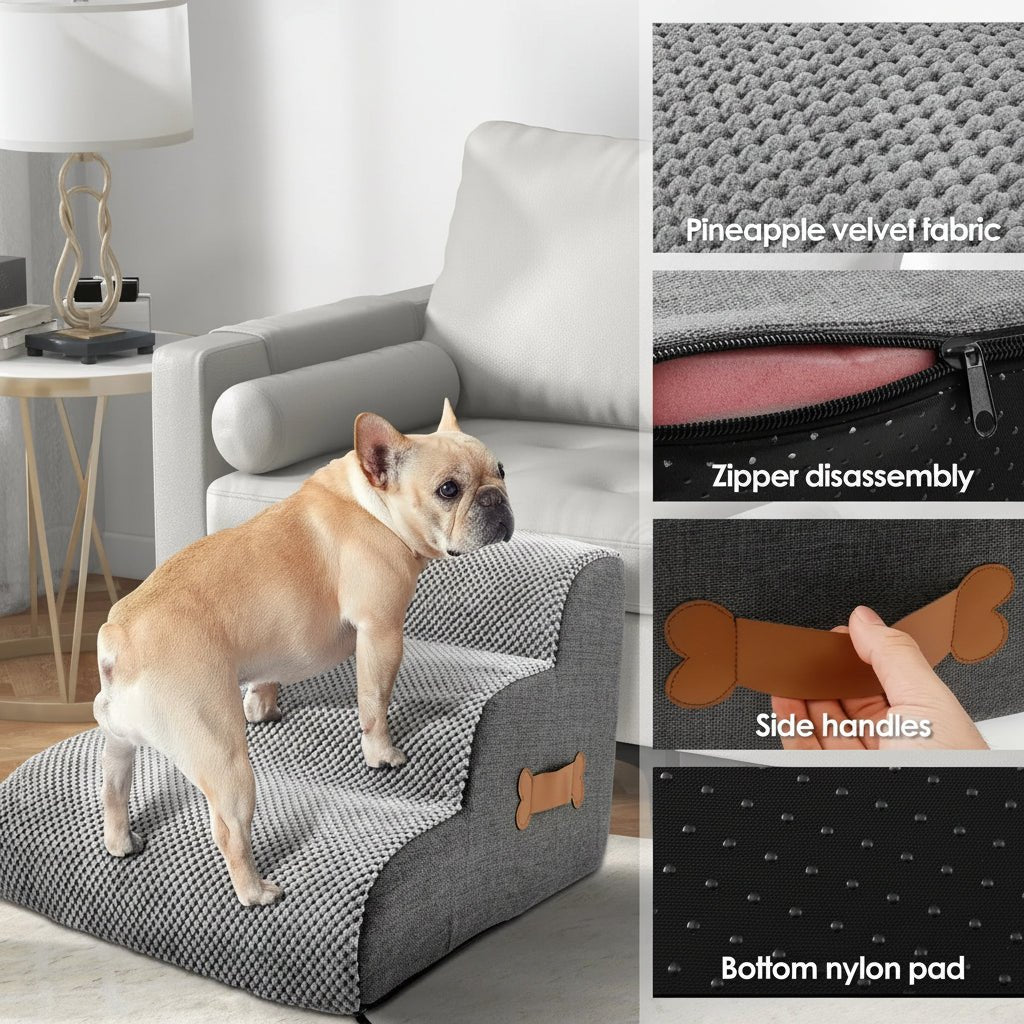 Zachte Hondenloopplank met Antislip Onderkant voor Bank en Bed