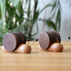 Scandinavische Walnoot Onderzetters Met Tijdloos Design Voor Stijlvolle Tafelbescherming
