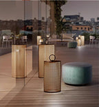 Solar Buitenlantaarn Met Afstandsbediening En Ingebouwde Led Voor Moderne Tuinverlichting