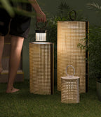 Solar Buitenlantaarn Met Afstandsbediening En Ingebouwde Led Voor Moderne Tuinverlichting