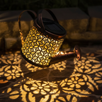 Solar Lantaarn Met Waterval Lichtstrook En Automatische Schemerfunctie