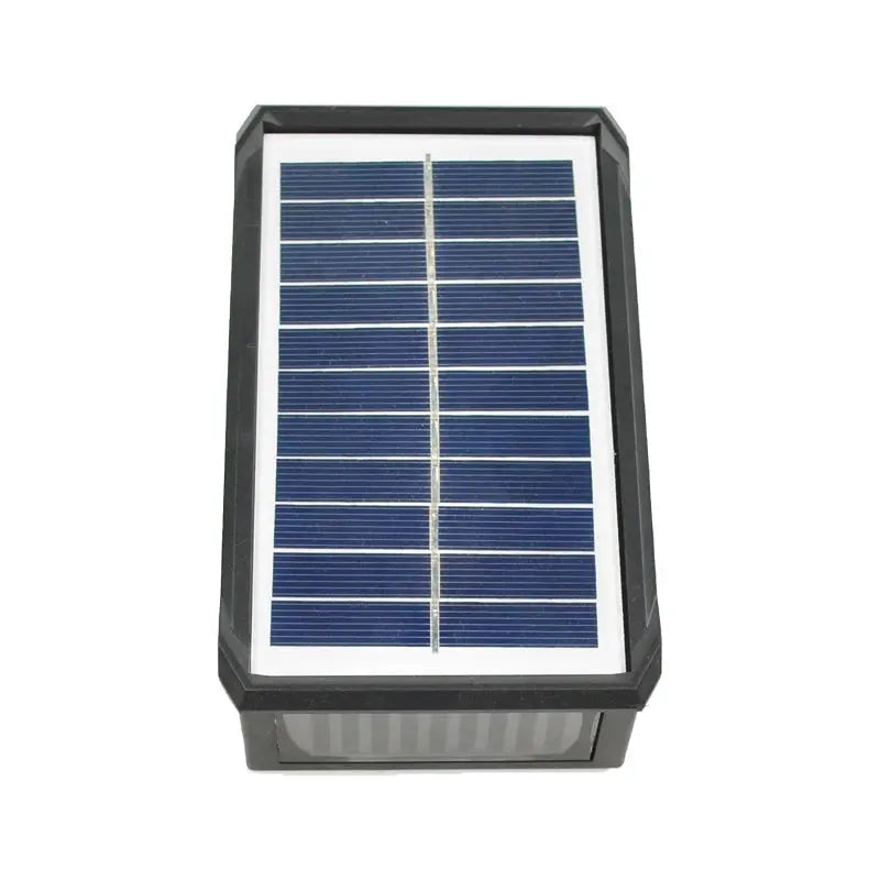Gevellicht met Solarmodule en Straleneffect