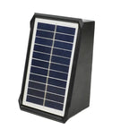 Gevellicht met Solarmodule en Straleneffect