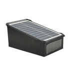 Gevellicht met Solarmodule en Straleneffect