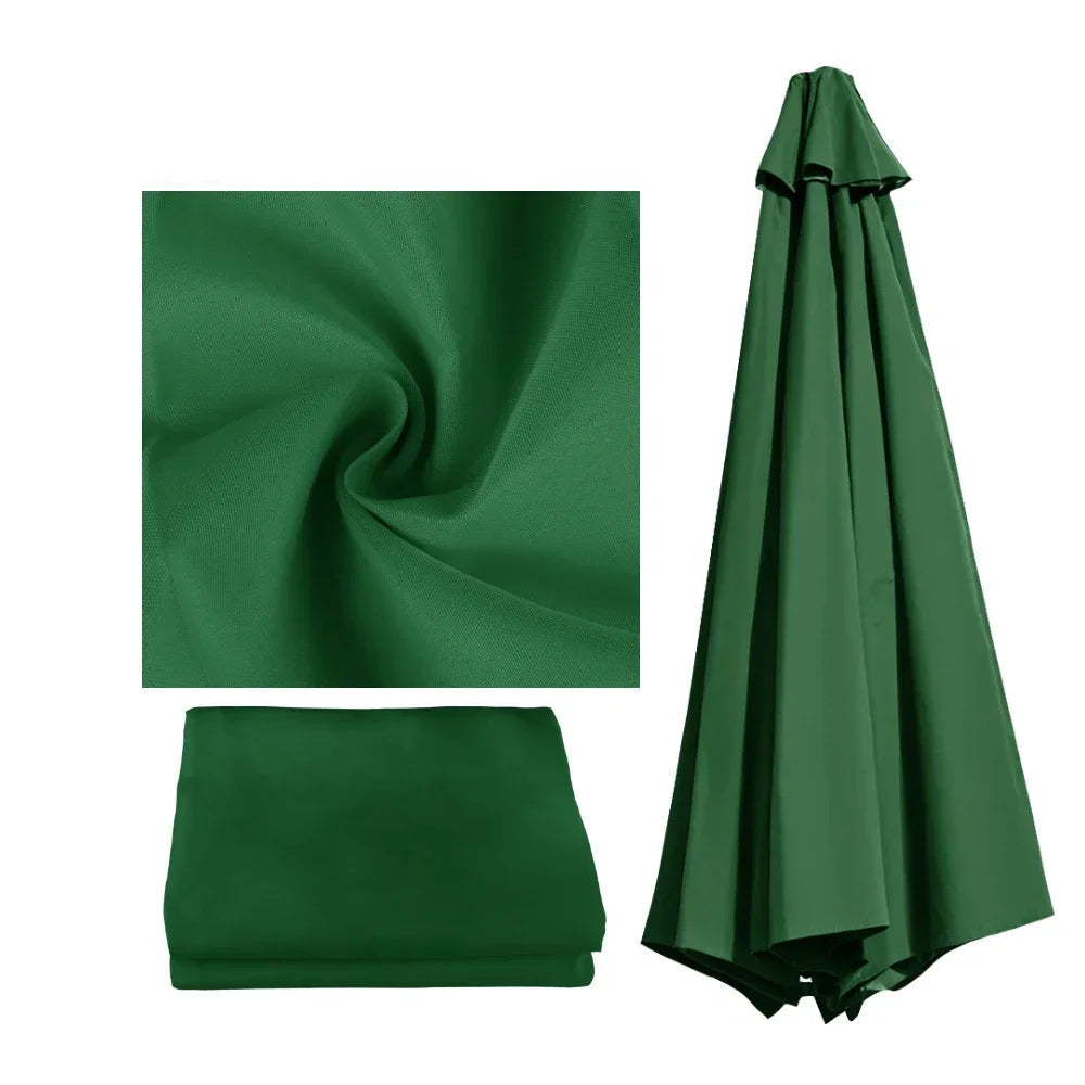 Vervangend Parasoldoek met Ventilatieopening voor Tuinparasol en Balkon