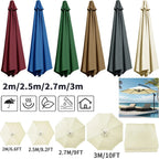Vervangingshoes voor Parasol met Waterafstotende Polyester en Ventilatieopening