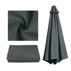 Vervangend Parasoldoek met Ventilatieopening voor Tuinparasol en Balkon
