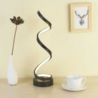 Spiraal LED Tafellamp met Dimbare Verlichting