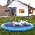 Hondenzwembad met Watersproeiers en Antislipbodem voor Honden