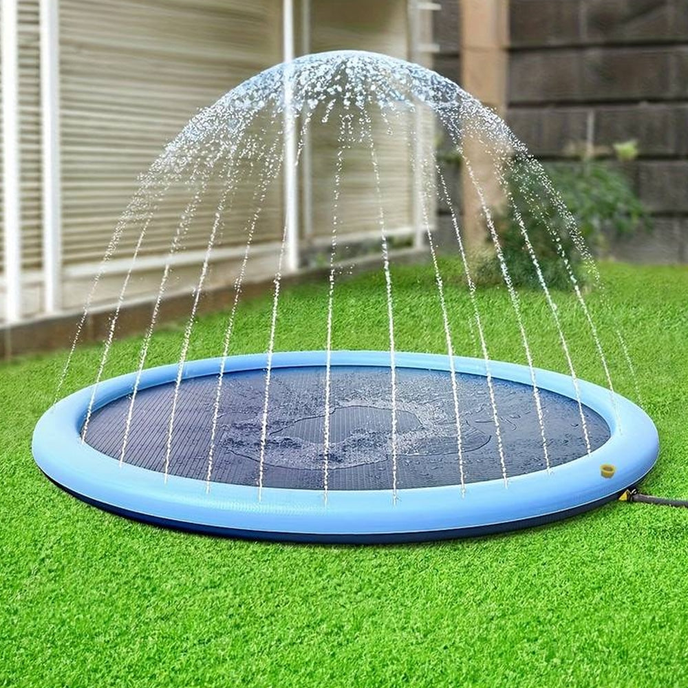 Hondenzwembad met Watersproeiers en Antislipbodem voor Honden